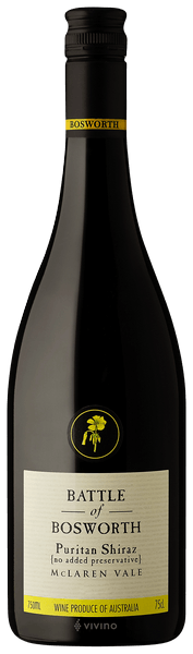 Battle of Bosworth Puritan Mclaren Vale Shiraz 2024